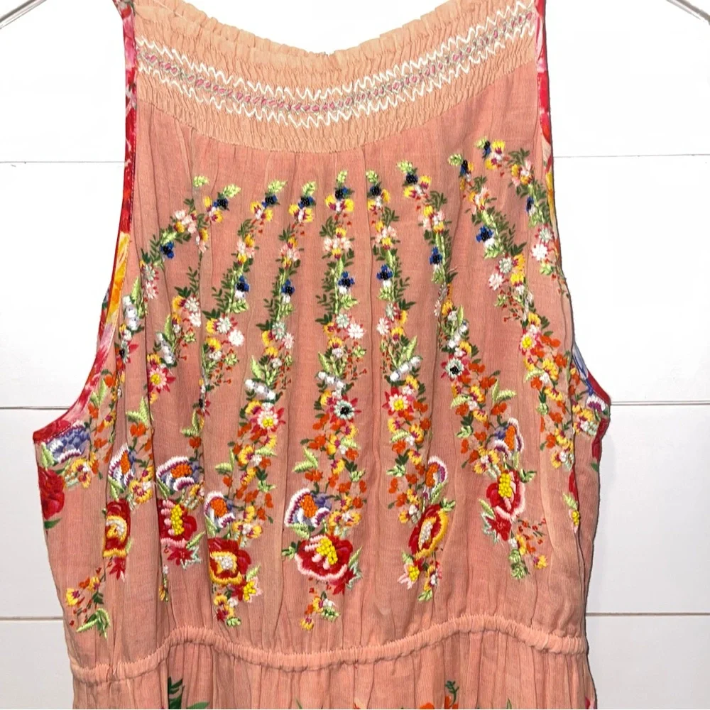 Vineet Bahl Atacama Maxi Anthropologie Dress Womens Size 16 - Picture 4 of 15